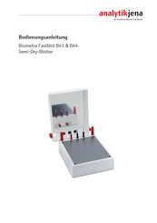Endress+Hauser Analytik Jena Biometra Fastblot B43 Bedienungsanleitung