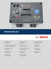 Bosch Denoxtronic 2.2 Betriebsanleitung