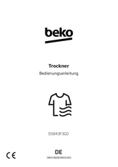 Beko DS843F3G0 Bedienungsanleitung