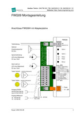 base engineering FWG09 Montageanleitung