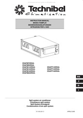 Technibel Climatisation DSAFM225R5IA Bedienungsanleitungen