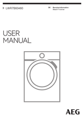 AEG LWR7B60480 Benutzerinformation