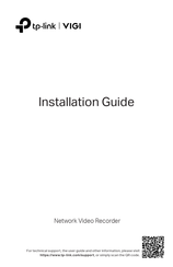 TP-Link VIGI NVR1016H V1.20 Installationsanleitung