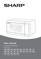 Sharp YC-MG252AE-C Bedienungsanleitung