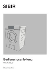 Sibir WA-V2000 Bedienungsanleitung