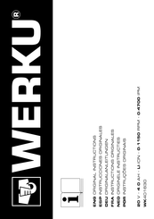 WERKU WK401630 Original Anleitungen