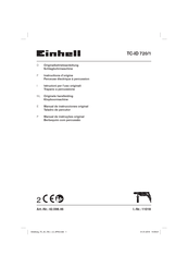 EINHELL 42.598.46 Originalbetriebsanleitung