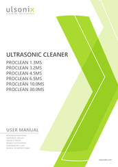 ulsonix PROCLEAN 10.0MS Bedienungsanleitung
