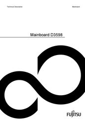 Fujitsu D3598 Bedienungsanleitung