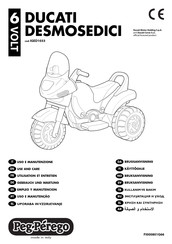 Peg Perego DUCATI DESMOSEDICI Gebrauch Und Wartung