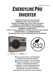 Hayward ENERGYLINE PRO ENPI4MA Einbau- & Anleitungshandbuch