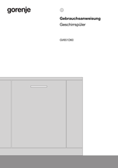Gorenje GV520E10 Gebrauchsanweisung