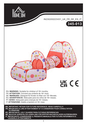 Homcom 345-013 Bedienungsanleitung