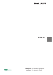 Balluff BTL5-H1_ _-M_ _ _ _-A-S94 serie Konfigurationsanleitung