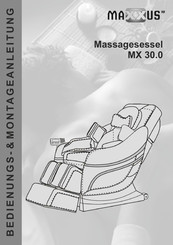 Maxxus MX 30.0 Bedienungs- Und Montageanleitung