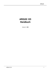 Argus 125 Handbuch