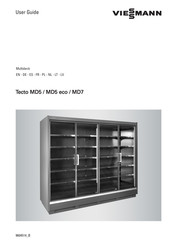 Viessmann Tecto MD7 Bedienungsanleitung