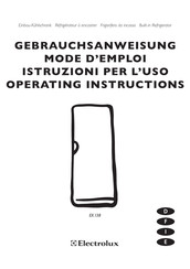 Electrolux EK 138 Gebrauchsanweisung