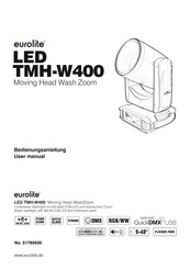 EuroLite LED TMH-W400 Bedienungsanleitung