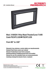ADEO SCREEN X4R Betriebsanleitung