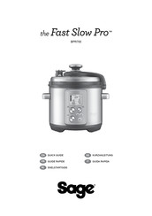 Sage Fast Slow Pro BPR700 Kurzanleitung