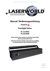 Laserworld Purelight Serie Bedienungsanleitung