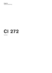 Gaggenau CI 272 Gebrauchsanleitung