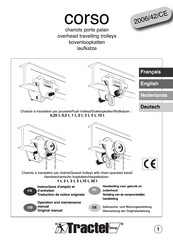 Tractel corso Gebrauchs- Und Wartungsanleitung