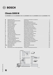 Bosch CL5000iM D 26 E Bedienungsanleitung Für Den Betreiber