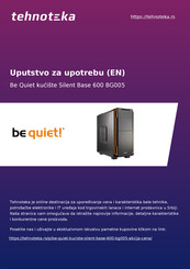 BE QUIET! BG005 Bedienungsanleitung