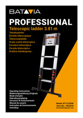 Batavia PROFESSIONAL BT-TL035W Original Bedienungsanleitung