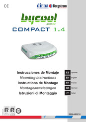 dirna Bergstrom bycool green line COMPACT 1.4 Montageanweisungen