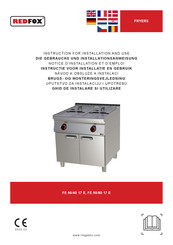 Redfox FE 90/40 - 17 E Gebrauchs- Und Installationsanweisung