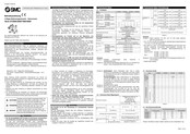 SMC SY7000 Betriebsanleitung