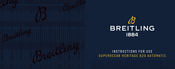 Breitling UB2010161C1A1 Bedienungsanleitung