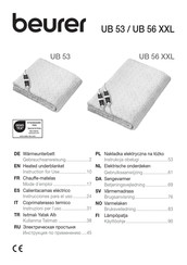 Beurer UB 56 XXL Gebrauchsanweisung
