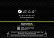 Motocaddy M3 GPS Bedienungsanleitung
