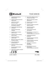EINHELL TC-AG 125/850 Kit Originalbetriebsanleitung