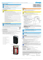 Zimmer MGP800 Montage- Und Betriebsanleitung