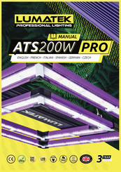 Lumatek ATS200W LED Bedienungsanleitung