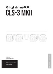 Lightmaxx CLS-3 MKII Bedienungsanleitung