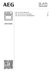 AEG BSK572360M Benutzerinformation