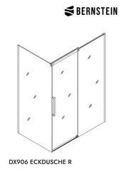 Bernstein DX906 ECKDUSCHE R Montageanleitung