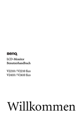 BenQ V2210 Eco Benutzerhandbuch