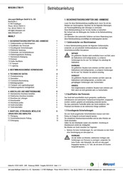Ebm-Papst W3G300-CT80-P1 Betriebsanleitung