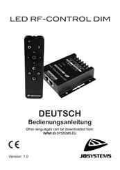JB Systems LED RF-CONTROL DIM Bedienungsanleitung