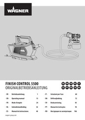 WAGNER FINISH CONTROL 5500 Originalbetriebsanleitung