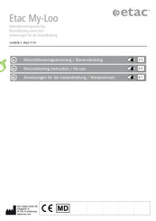 Etac My-Loo Anweisungen Für Die Instandhaltung