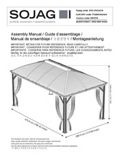 Sojag 500-9162424 Montageanleitung