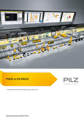 Pilz PNOZ m ES RS232 Bedienungsanleitung